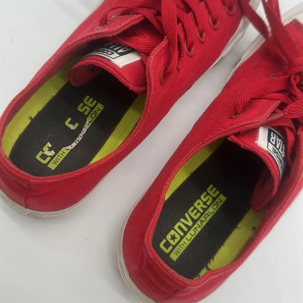 Converse Chuck Taylor All Star II 2 Red Lunarlon Size Kids 6